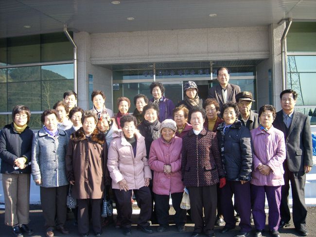 노인대학교 현장견학